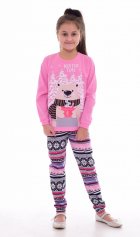 Пижама детская 7-247а (розовый) от компании Новое Кимоно, г. Иваново