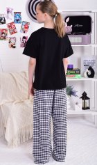 Пижама детская 7-315 (черный) от компании Новое Кимоно, г. Иваново