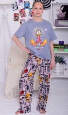 Пижама детская 7-316 (серый) от компании Новое Кимоно, г. Иваново