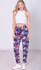 Брюки женские 8-031д1 (шоколад) от компании Новое Кимоно, г. Иваново