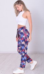 Брюки женские 8-031д1 (шоколад) от компании Новое Кимоно, г. Иваново