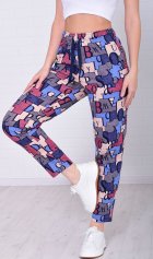 Брюки женские 8-031д1 (шоколад) от компании Новое Кимоно, г. Иваново