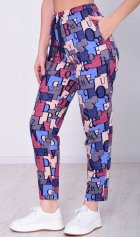 Брюки женские 8-031д1 (шоколад) от компании Новое Кимоно, г. Иваново