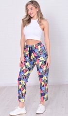 Брюки женские 8-031е1 (лимон) от компании Новое Кимоно, г. Иваново Брюки женские 8-031е1 (лимон) от компании Новое Кимоно, г. Иваново