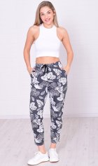 Брюки женские 8-031м1 (графит) Монстера от компании Новое Кимоно, г. Иваново