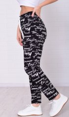 Брюки женские 8-039 (черный) от компании Новое Кимоно, г. Иваново