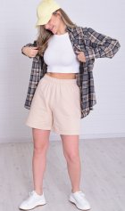 Шорты женские 8-052а (бежевый) от компании Новое Кимоно, г. Иваново