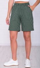 Шорты женские 8-067л (хаки) от компании Новое Кимоно, г. Иваново