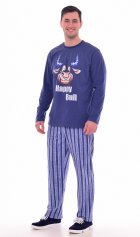 Пижама мужская 9-148 (синий) от компании Новое Кимоно, г. Иваново