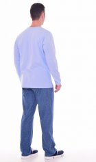 Пижама мужская 9-151 (голубой) от компании Новое Кимоно, г. Иваново