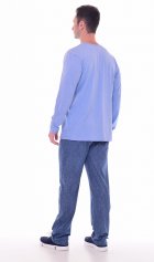 Пижама мужская 9-153а (индиго-светлый) от компании Новое Кимоно, г. Иваново