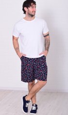 Шорты мужские 9-173к (синий перчик) от компании Новое Кимоно, г. Иваново