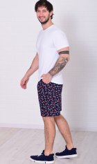 Шорты мужские 9-173к (синий перчик) от компании Новое Кимоно, г. Иваново Шорты мужские 9-173к (синий перчик) от компании Новое Кимоно, г. Иваново