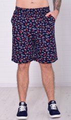 Шорты мужские 9-173к (синий перчик) от компании Новое Кимоно, г. Иваново