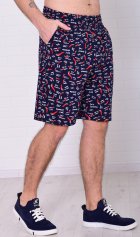 Шорты мужские 9-173к (синий перчик) от компании Новое Кимоно, г. Иваново