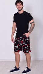 Шорты мужские 9-173л (черный) от компании Новое Кимоно, г. Иваново