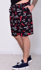 Шорты мужские 9-173л (черный) от компании Новое Кимоно, г. Иваново Шорты мужские 9-173л (черный) от компании Новое Кимоно, г. Иваново