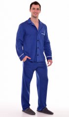 Пижама мужская 9-174г (джинс-рубчик) от компании Новое Кимоно, г. Иваново