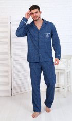 Пижама мужская 9-194г (черничный) от компании Новое Кимоно, г. Иваново