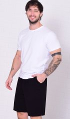 Шорты мужские 9-220а (черный) от компании Новое Кимоно, г. Иваново Шорты мужские 9-220а (черный) от компании Новое Кимоно, г. Иваново