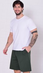 Шорты мужские 9-220б (хаки) от компании Новое Кимоно, г. Иваново