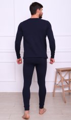 Пижама мужская 9-229 (темно-синий) от компании Новое Кимоно, г. Иваново Пижама мужская 9-229 (темно-синий) от компании Новое Кимоно, г. Иваново