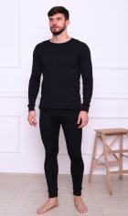 Пижама мужская 9-229а (черный) от компании Новое Кимоно, г. Иваново