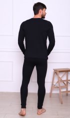 Пижама мужская 9-229а (черный) от компании Новое Кимоно, г. Иваново Пижама мужская 9-229а (черный) от компании Новое Кимоно, г. Иваново