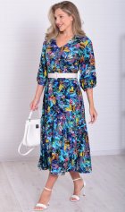 *Платье женское Ф-1-074а (изумруд) от компании Новое Кимоно, г. Иваново