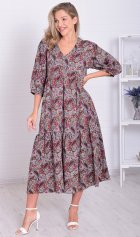 *Платье женское Ф-1-074б (капучино) от компании Новое Кимоно, г. Иваново *Платье женское Ф-1-074б (капучино) от компании Новое Кимоно, г. Иваново