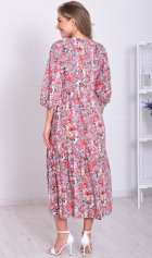 *Платье женское Ф-1-074д (оранжевый) от компании Новое Кимоно, г. Иваново *Платье женское Ф-1-074д (оранжевый) от компании Новое Кимоно, г. Иваново