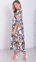 *Платье женское Ф-1-074г (индиго) от компании Новое Кимоно, г. Иваново