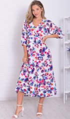 *Платье женское Ф-1-074в (радужный) от компании Новое Кимоно, г. Иваново