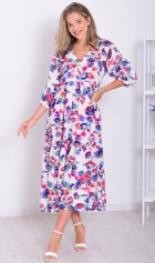 *Платье женское Ф-1-074в (радужный) от компании Новое Кимоно, г. Иваново