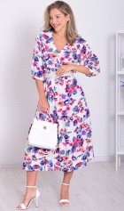 *Платье женское Ф-1-074в (радужный) от компании Новое Кимоно, г. Иваново