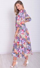 *Платье женское Ф-1-074з (акварель) от компании Новое Кимоно, г. Иваново *Платье женское Ф-1-074з (акварель) от компании Новое Кимоно, г. Иваново