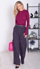 *Брюки женские Ф-8-015 (графит) от компании Новое Кимоно, г. Иваново
