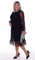 *Платье женское Ф-1-067а (черный) от компании Новое Кимоно, г. Иваново
