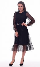 *Платье женское Ф-1-067а (черный) от компании Фореска 37, г. Иваново