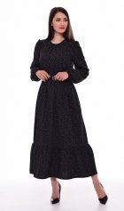 *Платье женское Ф-1-069б (черный) от компании Новое Кимоно, г. Иваново
