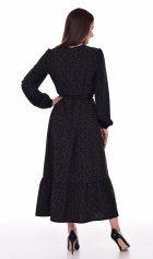 *Платье женское Ф-1-069б (черный) от компании Новое Кимоно, г. Иваново