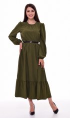 *Платье женское Ф-1-069г (хаки) от компании Фореска 37, г. Иваново