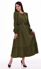 *Платье женское Ф-1-069г (хаки) от компании Новое Кимоно, г. Иваново
