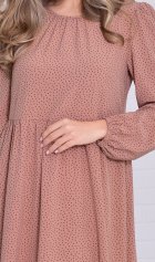 *Платье женское Ф-1-069л (капучино) от компании Новое Кимоно, г. Иваново