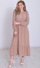 *Платье женское Ф-1-069н (мокко) от компании Новое Кимоно, г. Иваново
