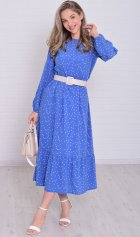 *Платье женское Ф-1-069о (индиго) от компании Новое Кимоно, г. Иваново