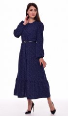 *Платье женское Ф-1-069в (темно-синий) от компании Новое Кимоно, г. Иваново