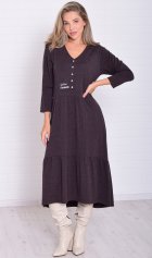 *Платье женское Ф-1-071е (шоколад) от компании Новое Кимоно, г. Иваново