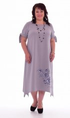 *Платье женское Ф-1-34а (серый) от компании Новое Кимоно, г. Иваново