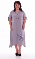 *Платье женское Ф-1-34а (серый) от компании Новое Кимоно, г. Иваново